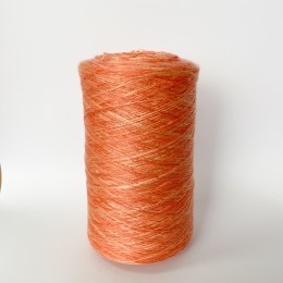 Пряжа, Меринос с акрилом, Оранжевая, секционка