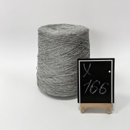 Пряжа, Хлопок петельныйшнурок Серый Х166